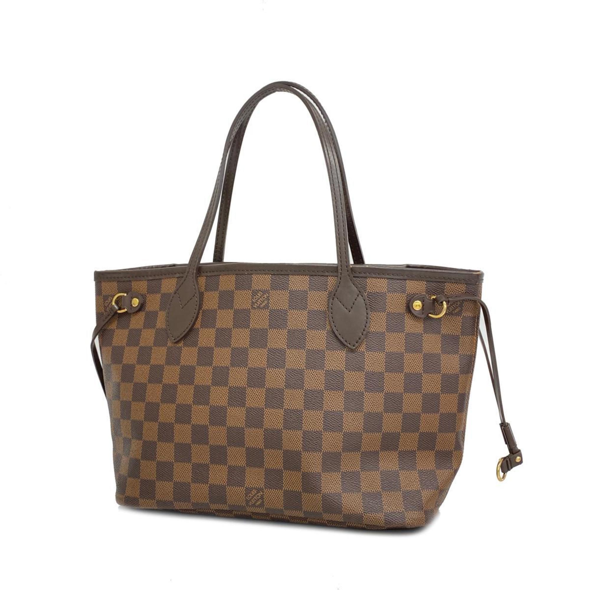 Louis Vuitton Tote Bag Damier Neverfull PM N51109 Ebene Women's