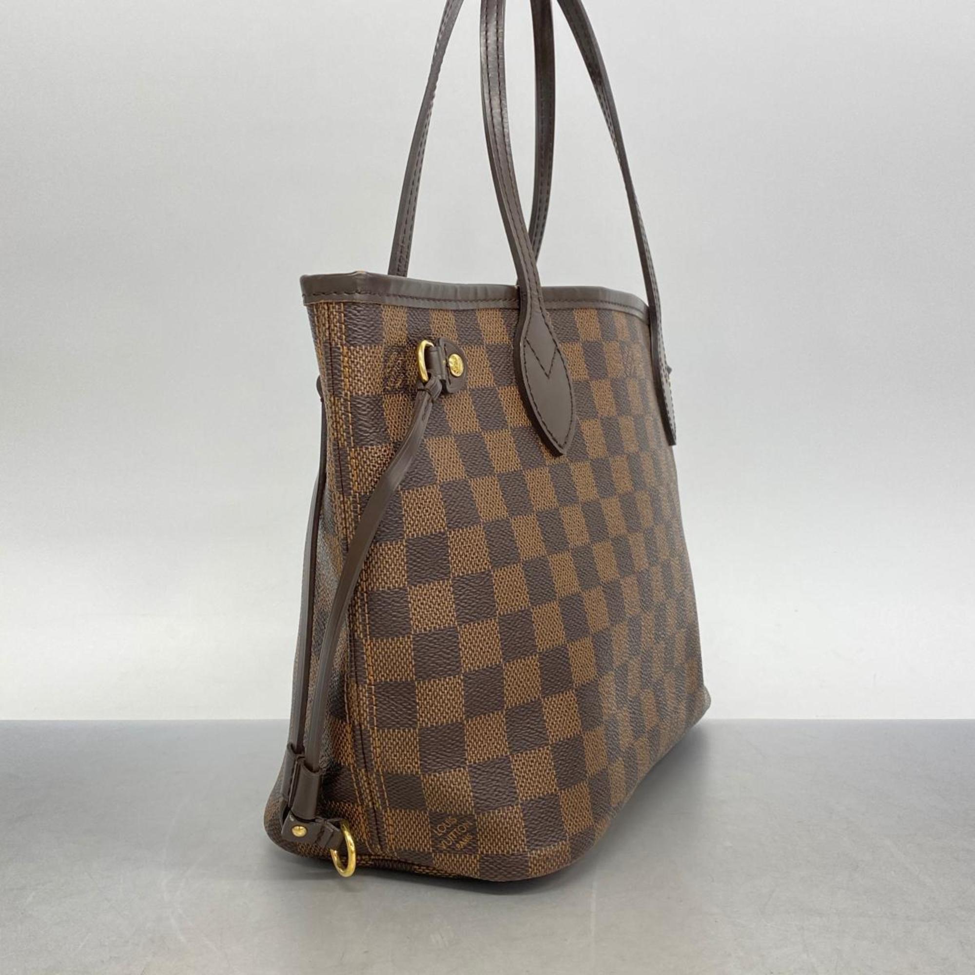 Louis Vuitton Tote Bag Damier Neverfull PM N51109 Ebene Women's