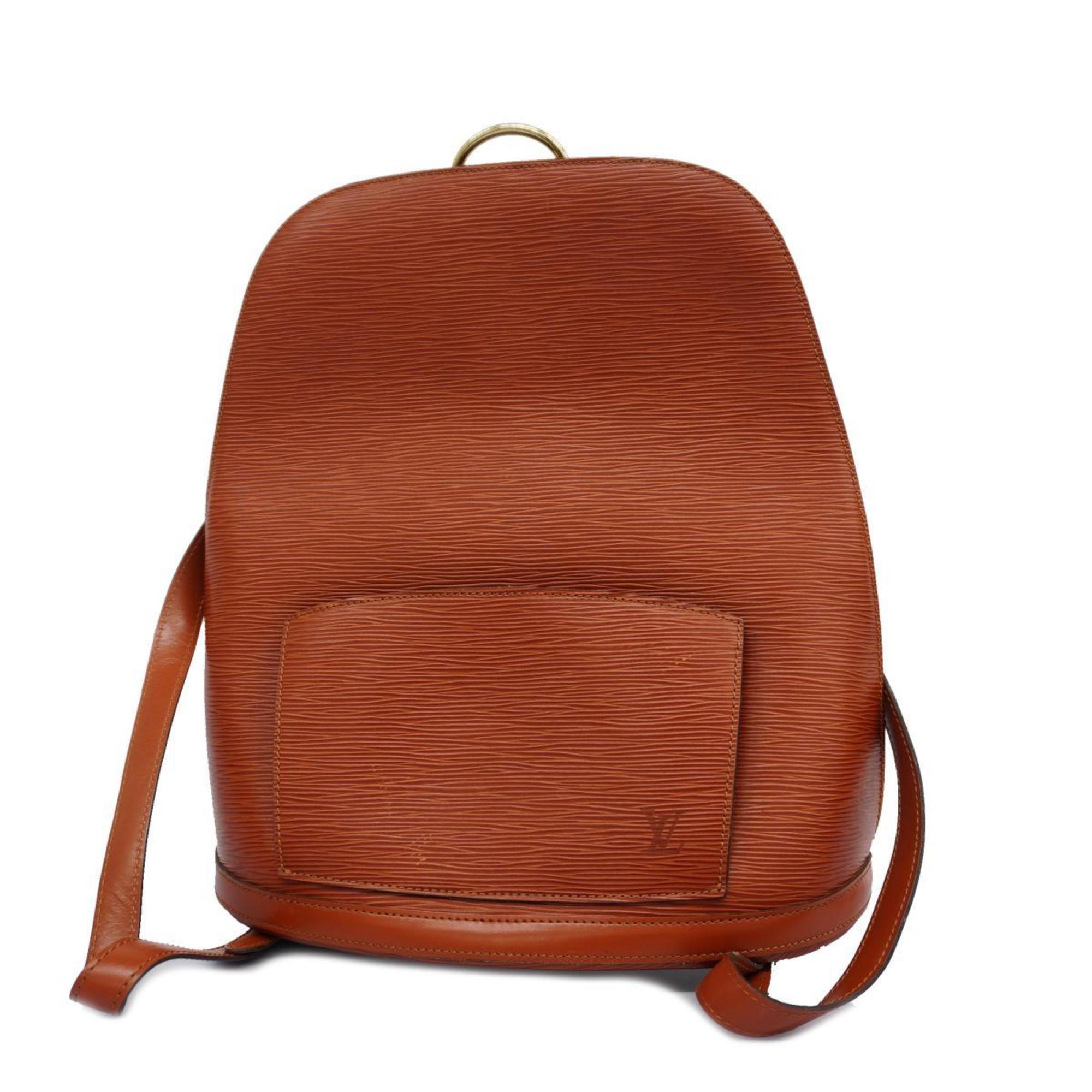 Louis Vuitton Backpack Epi Cobran M52293 Kenya Brown Women's