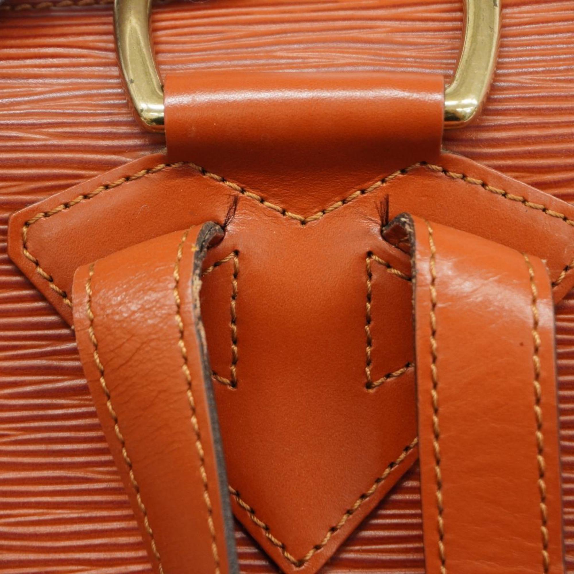 Louis Vuitton Backpack Epi Cobran M52293 Kenya Brown Women's