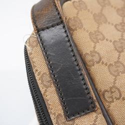 Gucci Shoulder Bag GG Canvas 018 1604 Brown Women's