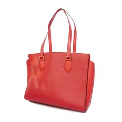 Louis Vuitton Shoulder Bag Epi Duplex M52427 Castilian Red Women's