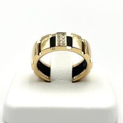 Chaumet Men's and Women's Rings Diamond Yellow Gold K18
