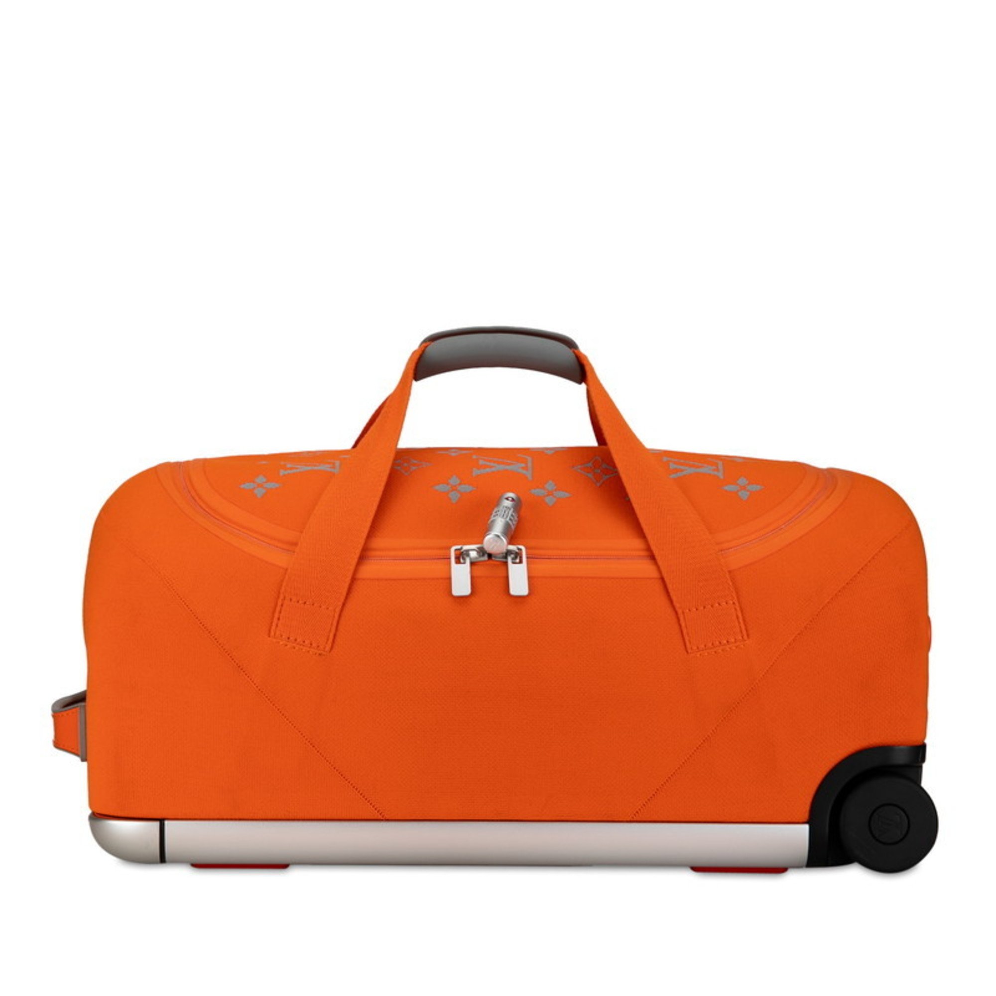 Louis Vuitton Horizon Soft 2R55 Carry Bag M20130 Volcano Orange Leather Plastic Arum Women's LOUIS VUITTON