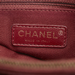 Chanel Matelasse Coco Mark Handbag Shoulder Bag Bordeaux Wine Red Caviar Skin Women's CHANEL