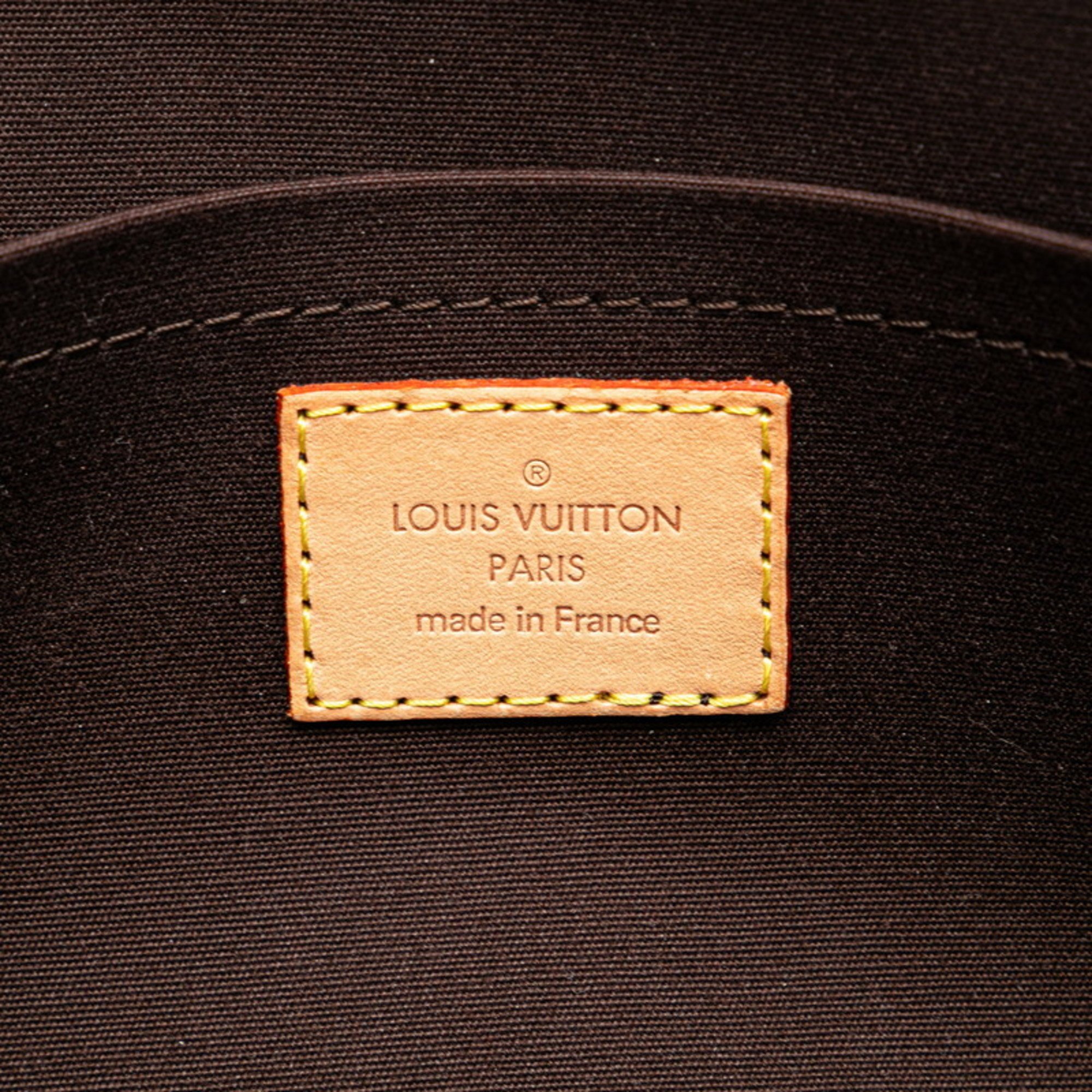 Louis Vuitton Monogram Vernis Rosewood Avenue Handbag M93510 Amaranth Purple Patent Leather Women's LOUIS VUITTON