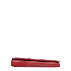 Prada Saffiano 6-ring key case 1PG222 Red leather Women's PRADA