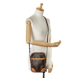 Louis Vuitton Monogram Danube Shoulder Bag M45266 Brown PVC Leather Women's LOUIS VUITTON