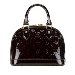 Louis Vuitton Monogram Vernis Alma BB Handbag Shoulder Bag M91678 Amaranth Purple Patent Leather Women's LOUIS VUITTON