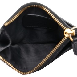 Versace Medusa coin case, card purse, black leather, women's, VERSACE