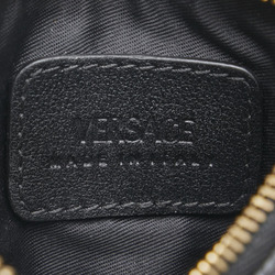Versace Medusa coin case, card purse, black leather, women's, VERSACE