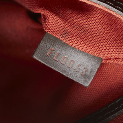 Louis Vuitton Damier Alma PM Handbag N51131 Brown PVC Leather Women's LOUIS VUITTON