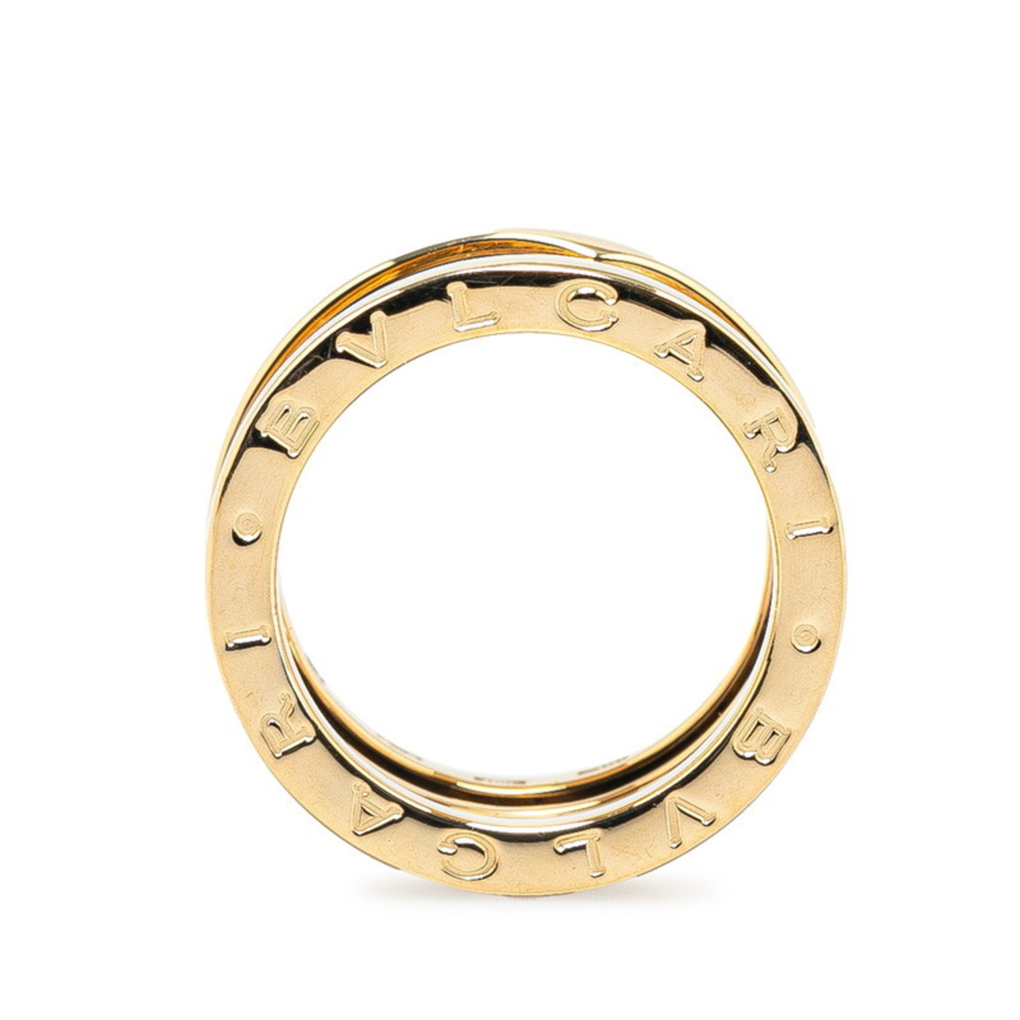 BVLGARI B.zero1 4-band ring #52 K18YG Yellow gold for women