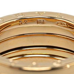 BVLGARI B.zero1 4-band ring #52 K18YG Yellow gold for women