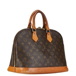 Louis Vuitton Monogram Alma PM Handbag M51130 Brown PVC Leather Women's LOUIS VUITTON