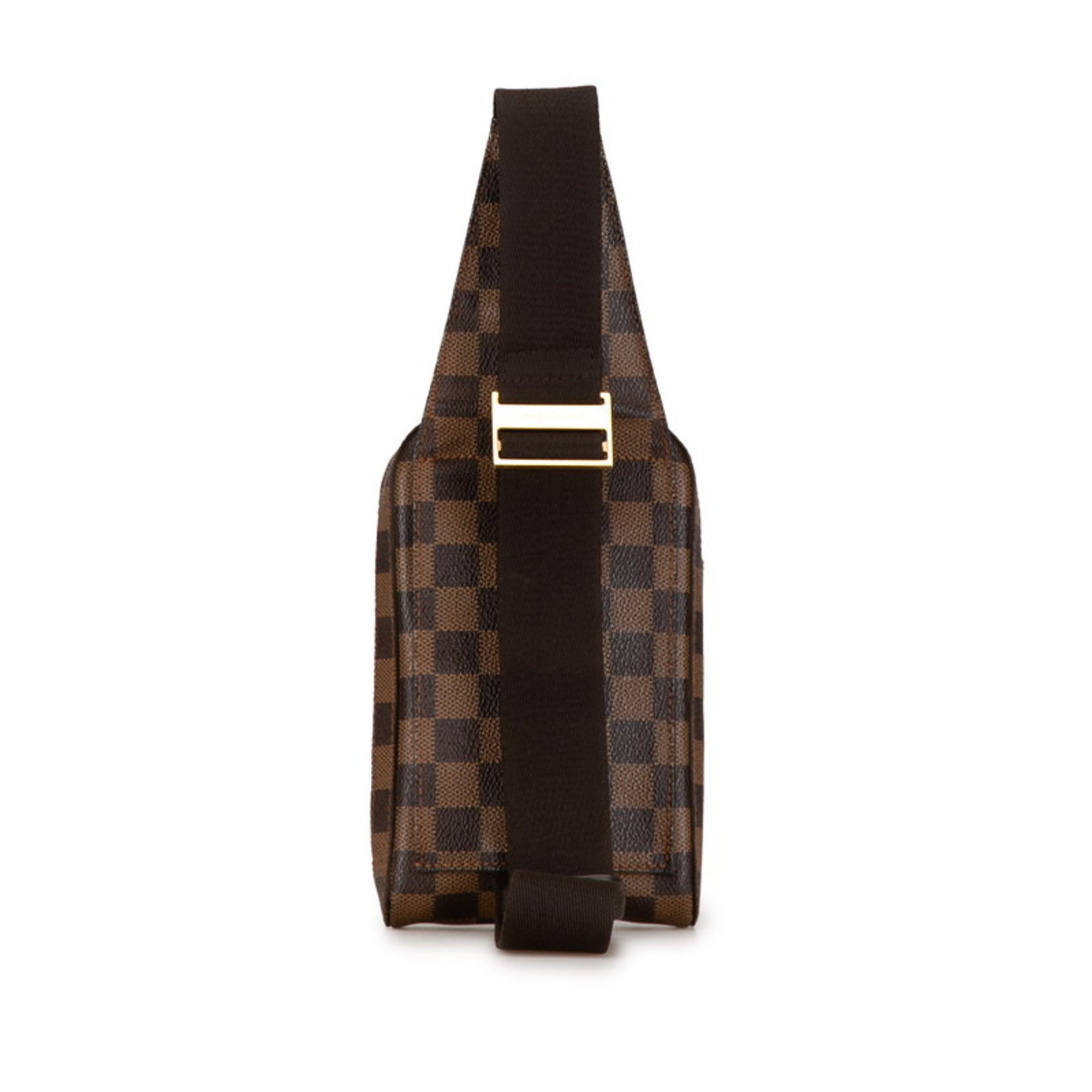 Louis Vuitton Damier Geronimos Shoulder Bag Body Waist N51994 Brown PVC Leather Men's LOUIS VUITTON