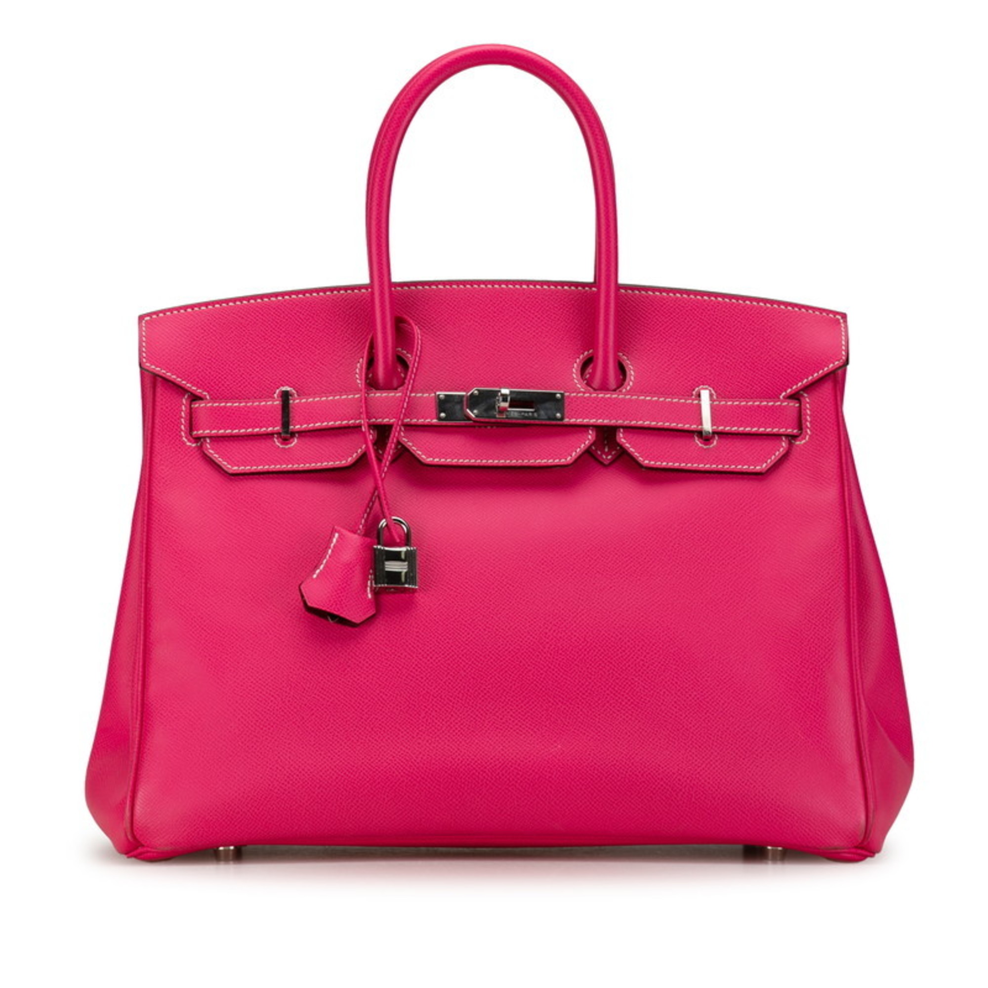 Hermes Birkin 35 Candy Handbag Rose Dirrian Pink Epsom Leather Women's HERMES