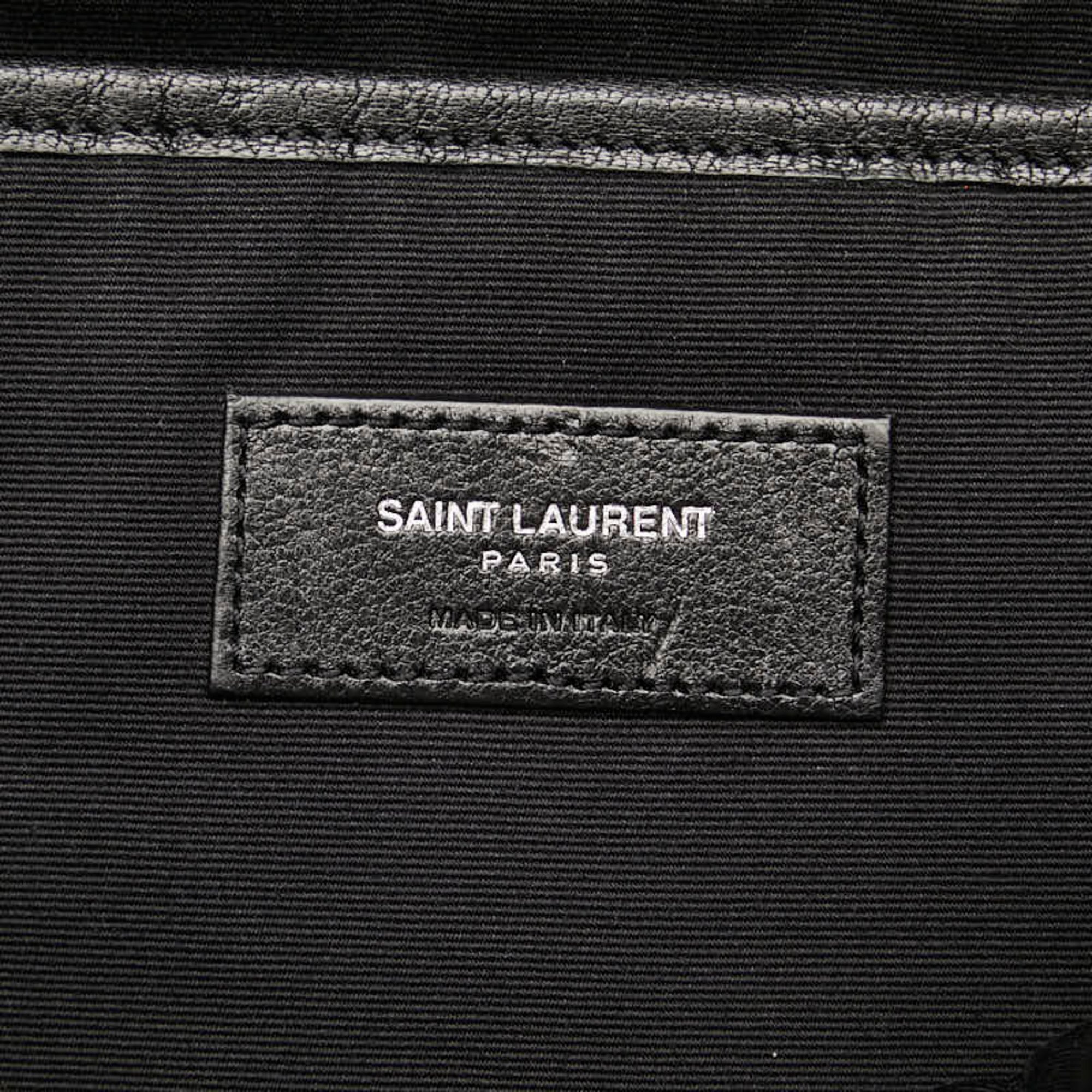 Saint Laurent City California Backpack 454319 Black Multicolor Leather Women's SAINT LAURENT