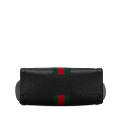 Gucci Ophidia GG Small Sherry Line Handbag Shoulder Bag 547551 Black Leather Women's GUCCI