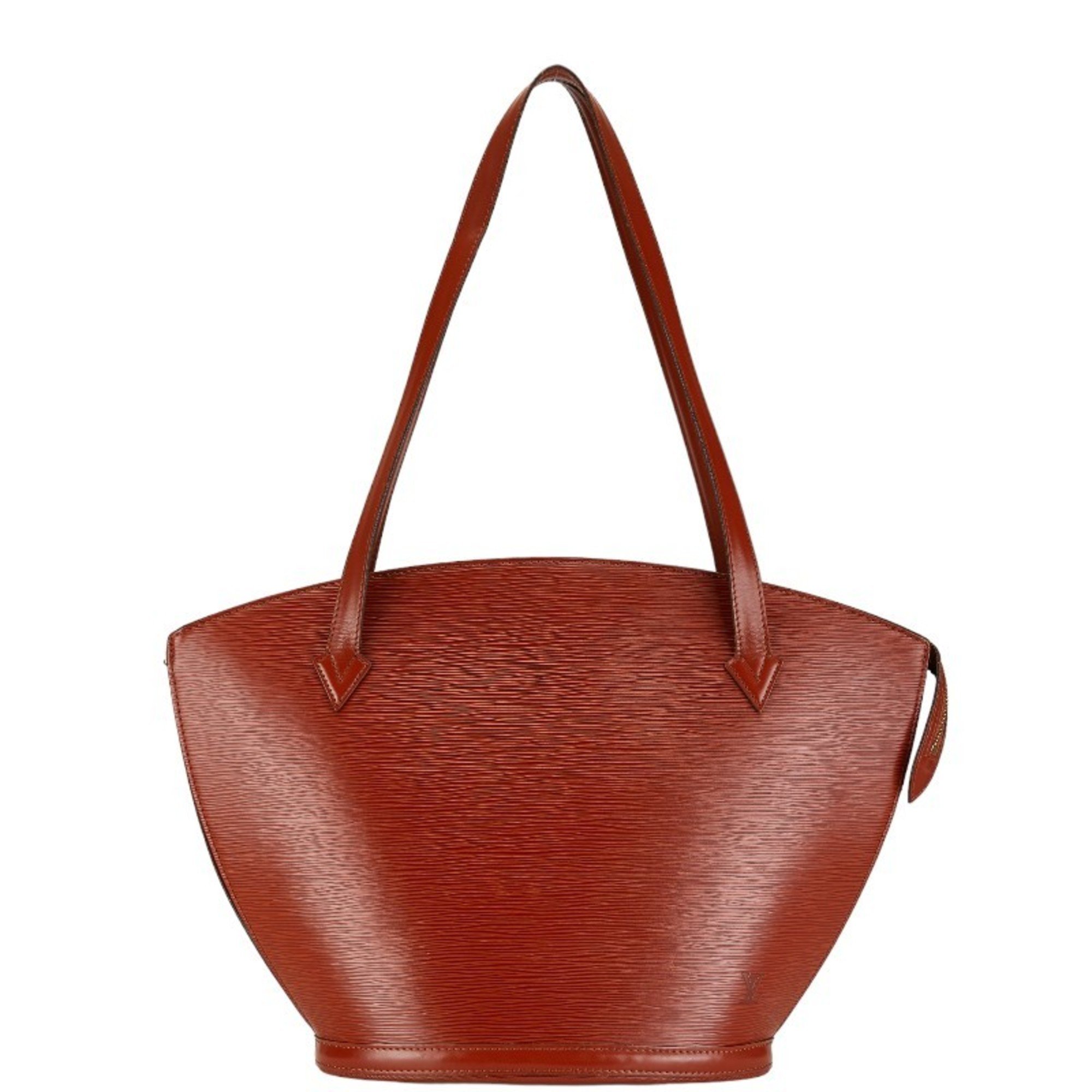 Louis Vuitton Epi Saint Jacques Tote Bag M52263 Kenya Brown Leather Women's LOUIS VUITTON