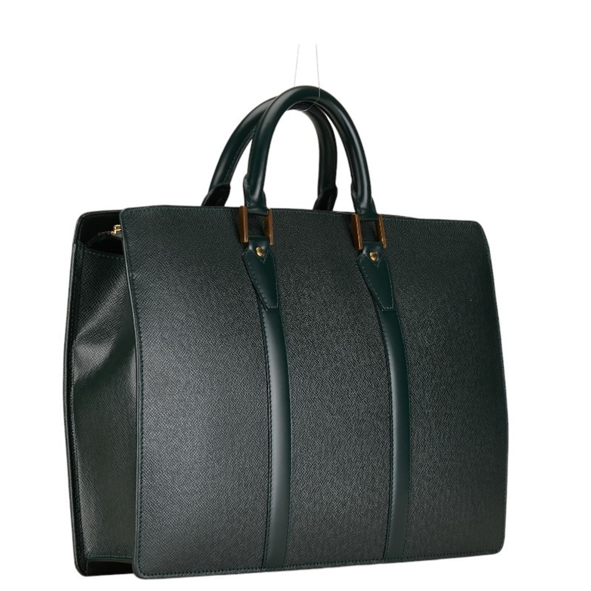 Louis Vuitton Taiga Porto-Document Rosan Handbag Shoulder Bag M30054 Episea Green Calfskin Men's LOUIS VUITTON