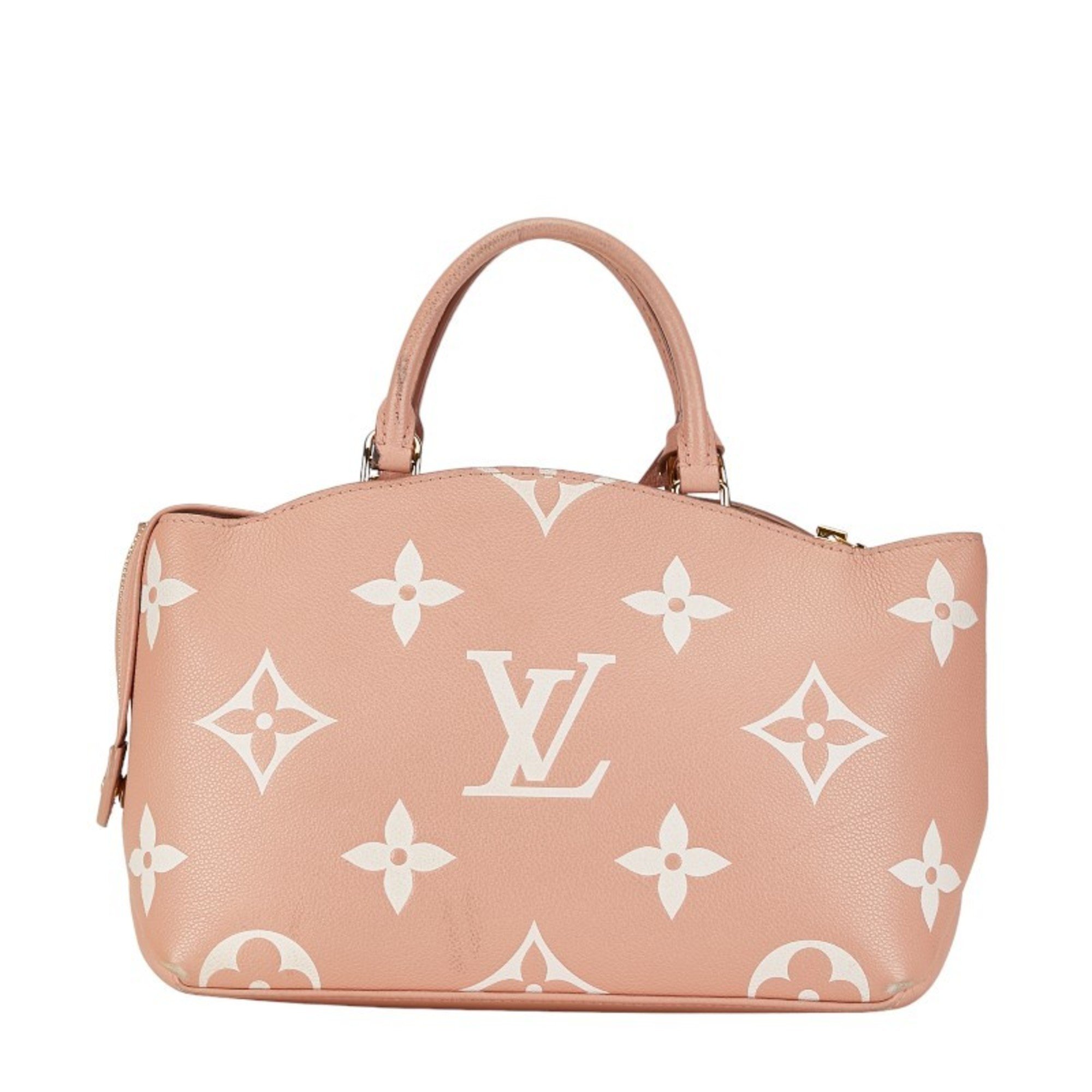 Louis Vuitton Monogram Empreinte Petit Palais PM Handbag Shoulder Bag M46353 Pink Leather Women's LOUIS VUITTON