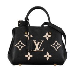 Louis Vuitton Monogram Empreinte Montaigne BB Handbag Shoulder Bag M45778 Black Noir Leather Women's LOUIS VUITTON