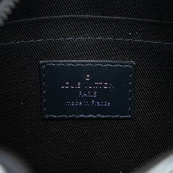 Louis Vuitton Damier Rush Epi Soft Trunk Chain Shoulder Bag M23728 Black White Leather Women's LOUIS VUITTON
