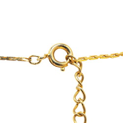 Christian Dior Dior pendant necklace gold plated for women
