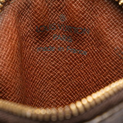 Louis Vuitton Monogram Portemonnay Long Coin Purse M61926 Brown PVC Leather Women's LOUIS VUITTON