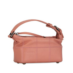 Chanel Chocolate Bar Bag Handbag Pink Lambskin Women's CHANEL