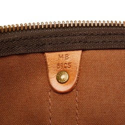 Louis Vuitton Monogram Keepall 50 Boston Bag M41426 Brown PVC Leather Women's LOUIS VUITTON