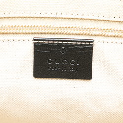 Gucci Diamante Shoulder Bag 295679 Brown Black PVC Leather Women's GUCCI
