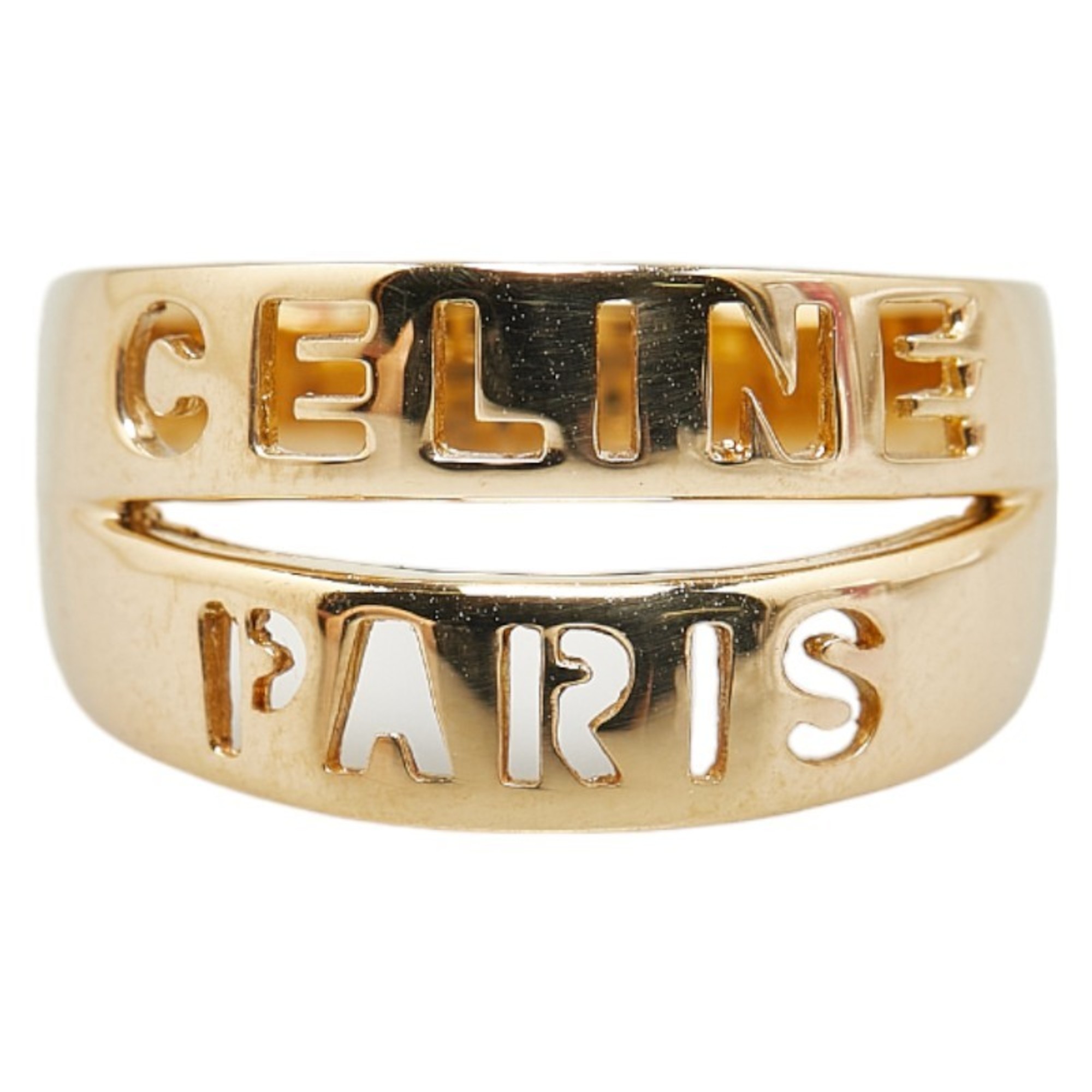 CELINE Ring K18YG Yellow Gold Women's