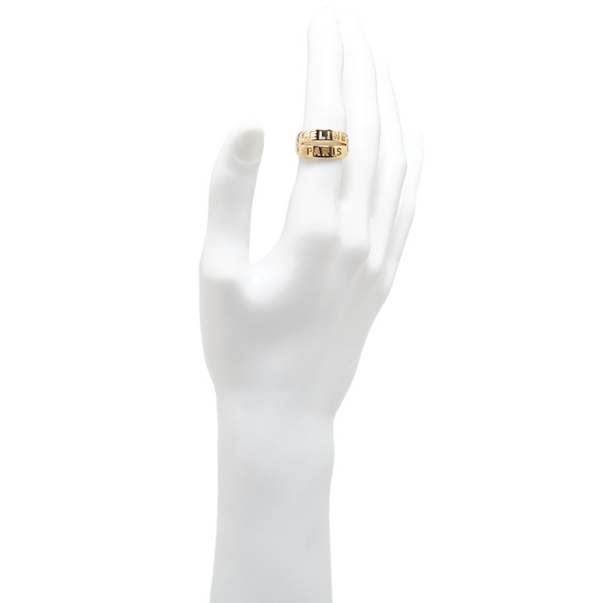 CELINE Ring K18YG Yellow Gold Women's