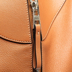 LOEWE Hammock Small Handbag Shoulder Bag Tan Brown Leather Women's