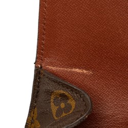 Louis Vuitton Monogram Saint-Cloud MM Shoulder Bag M51243 Brown PVC Leather Women's LOUIS VUITTON