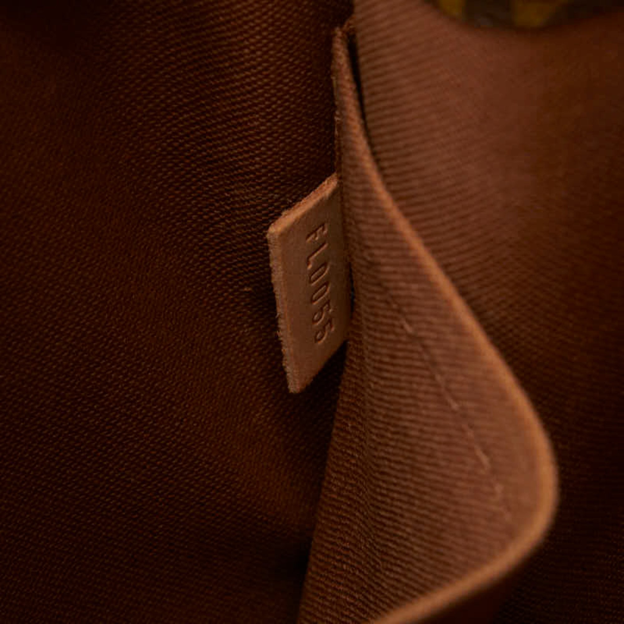 Louis Vuitton Monogram Popincourt Au Shoulder Bag Tote M40007 Brown PVC Leather Women's LOUIS VUITTON
