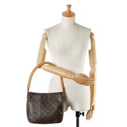 Louis Vuitton Monogram Looping MM Shoulder Bag M51146 Brown PVC Leather Women's LOUIS VUITTON