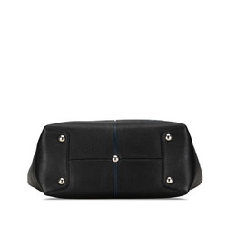 Louis Vuitton Pernel Handbag Shoulder Bag M54778 Noir Black Navy Taurillon Leather Men's LOUIS VUITTON