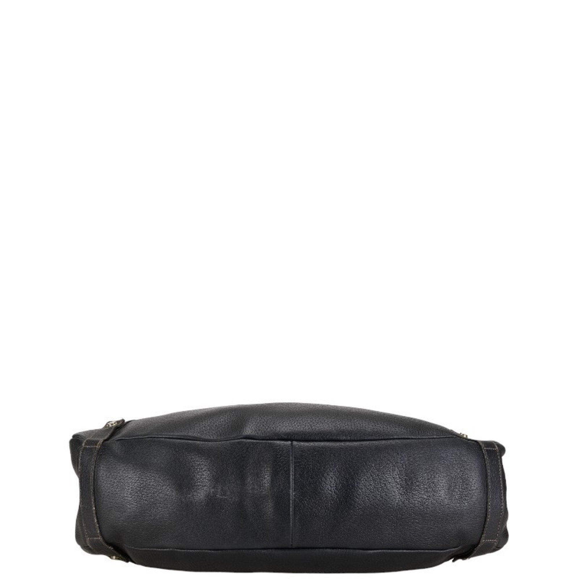 Gucci Abby Handbag Tote Bag 130736 Black Leather Women's GUCCI