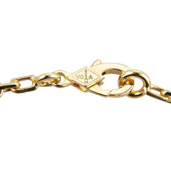 Van Cleef & Arpels Alhambra 5 Motif Bracelet VCAR1300 Gold Black K18YG Yellow Onyx Women's