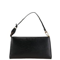 Louis Vuitton Epi Pochette Accessory Pouch Handbag M52942 Noir Black Leather Women's LOUIS VUITTON