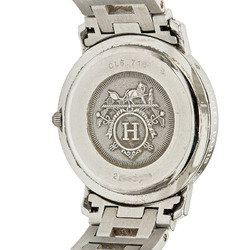 Hermes Clipper Watch CL6.710 Automatic White Dial Stainless Steel Men's HERMES