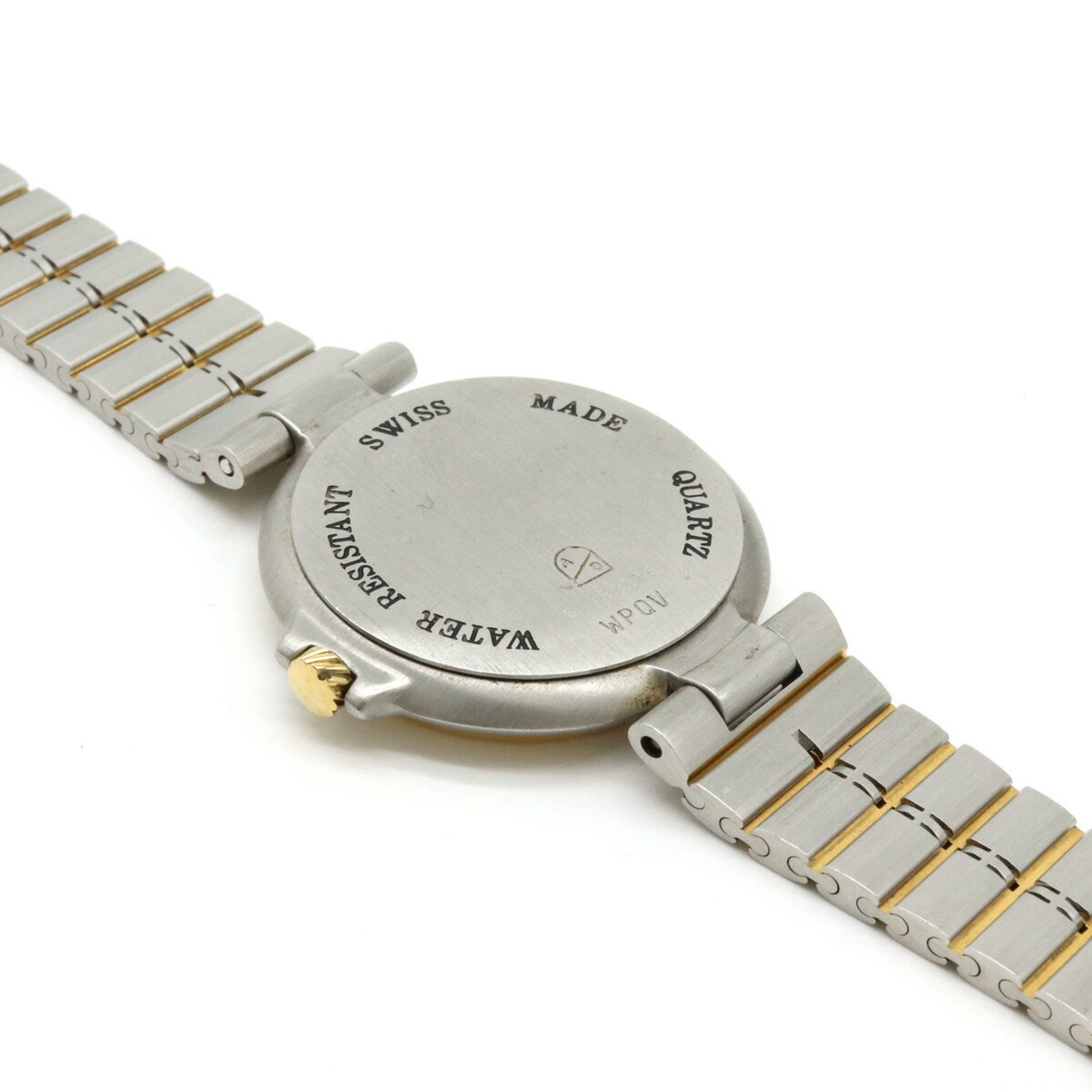 dunhill Millennium Grey Dial 12P Diamond SS GP Combi Men's Quartz Watch