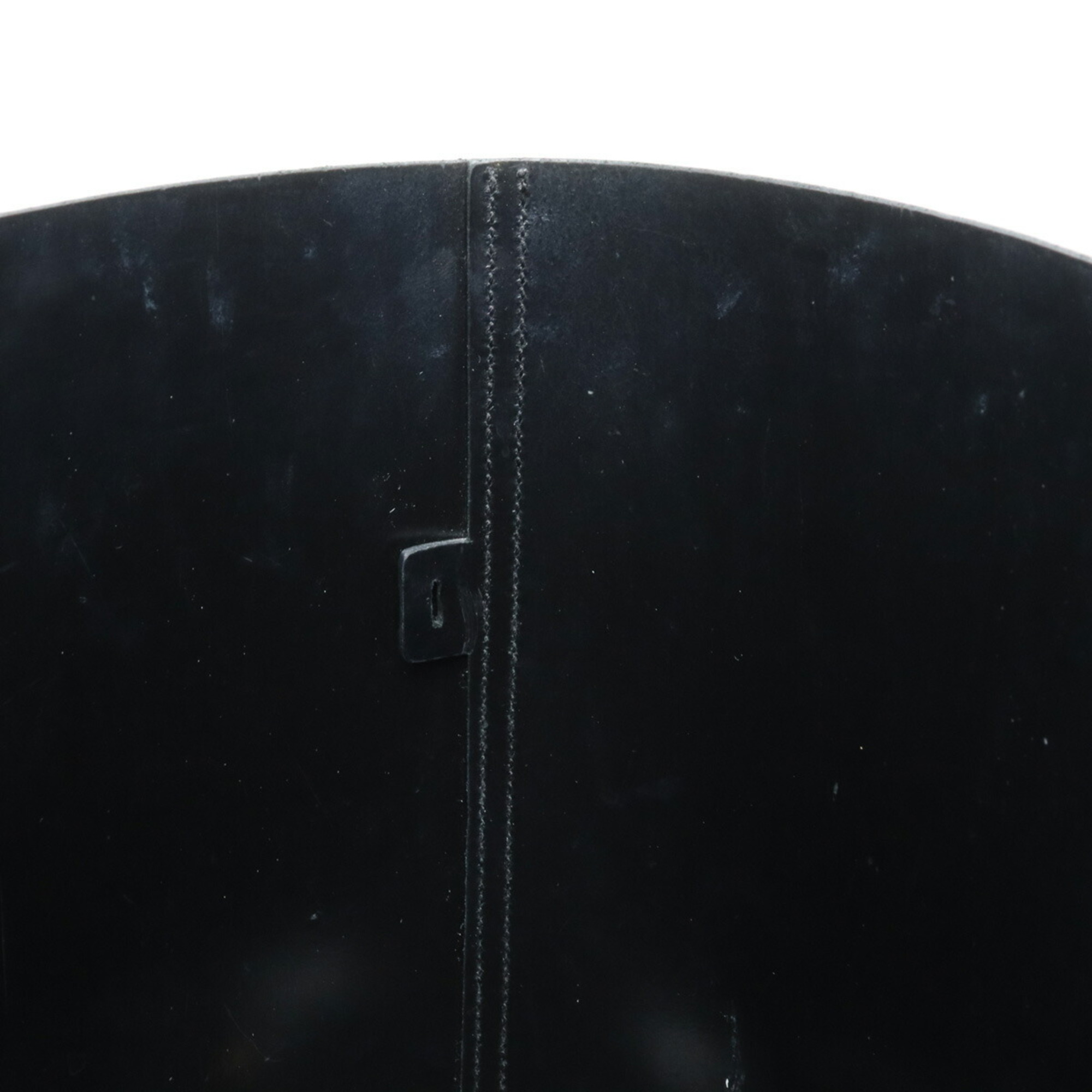 SAINT LAURENT PARIS YSL Yves Saint Laurent Tote Bag Shoulder Leather Black Pouch Not Included 383357