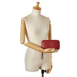Louis Vuitton Monogram Empreinte Zippy Wallet Round Long M60547 Orian Red Leather Women's LOUIS VUITTON