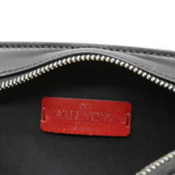 VALENTINO GARAVANI Valentino Garavani VLTN Belt Bag Body Waist Pouch Leather Black 3Y2B0719WJW