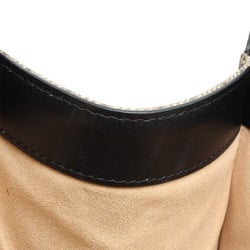 GUCCI Padlock GG Medium Chain Shoulder Bag PVC Leather Beige Black 479197