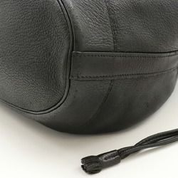 HERMES Hermes Market GM Shoulder Bag Togo Leather Black C Stamp